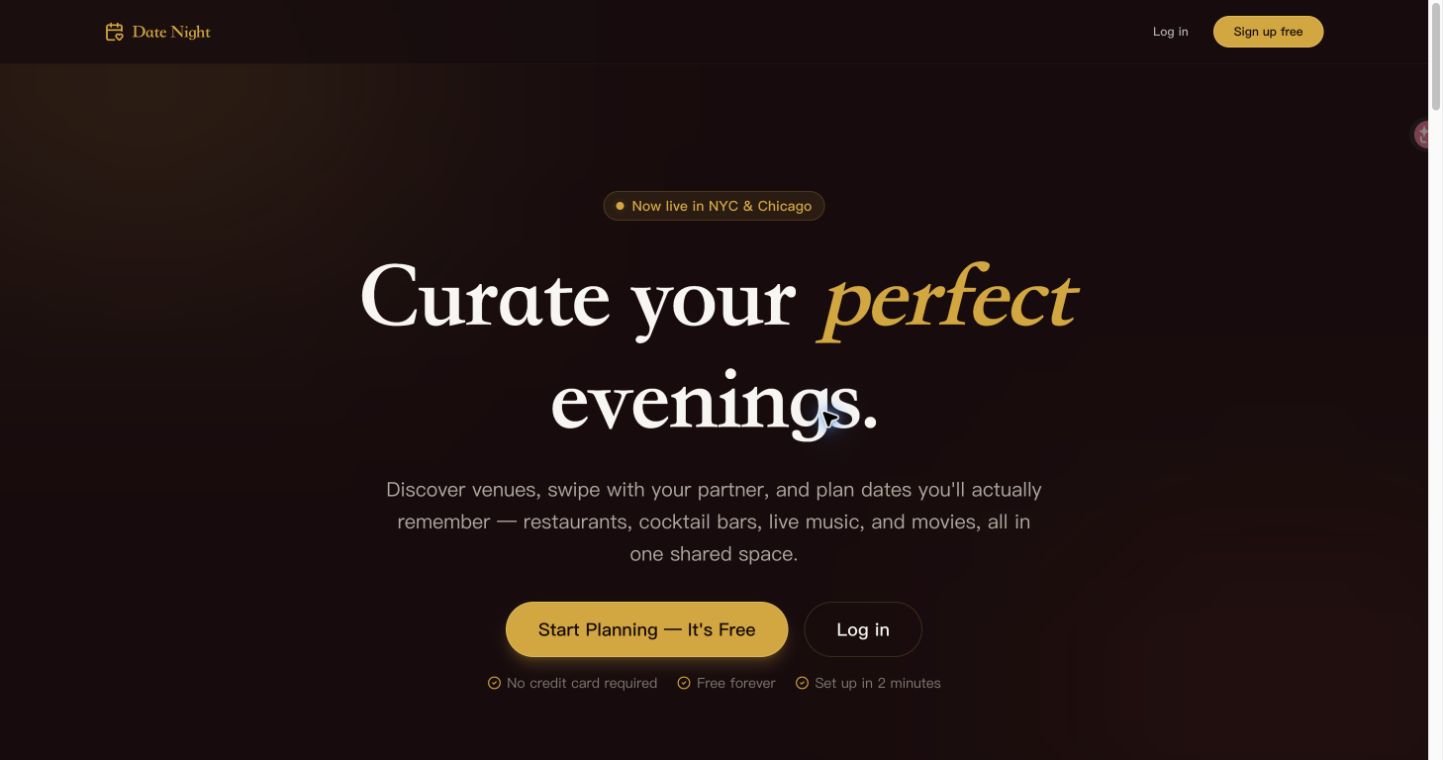 date planner replit app