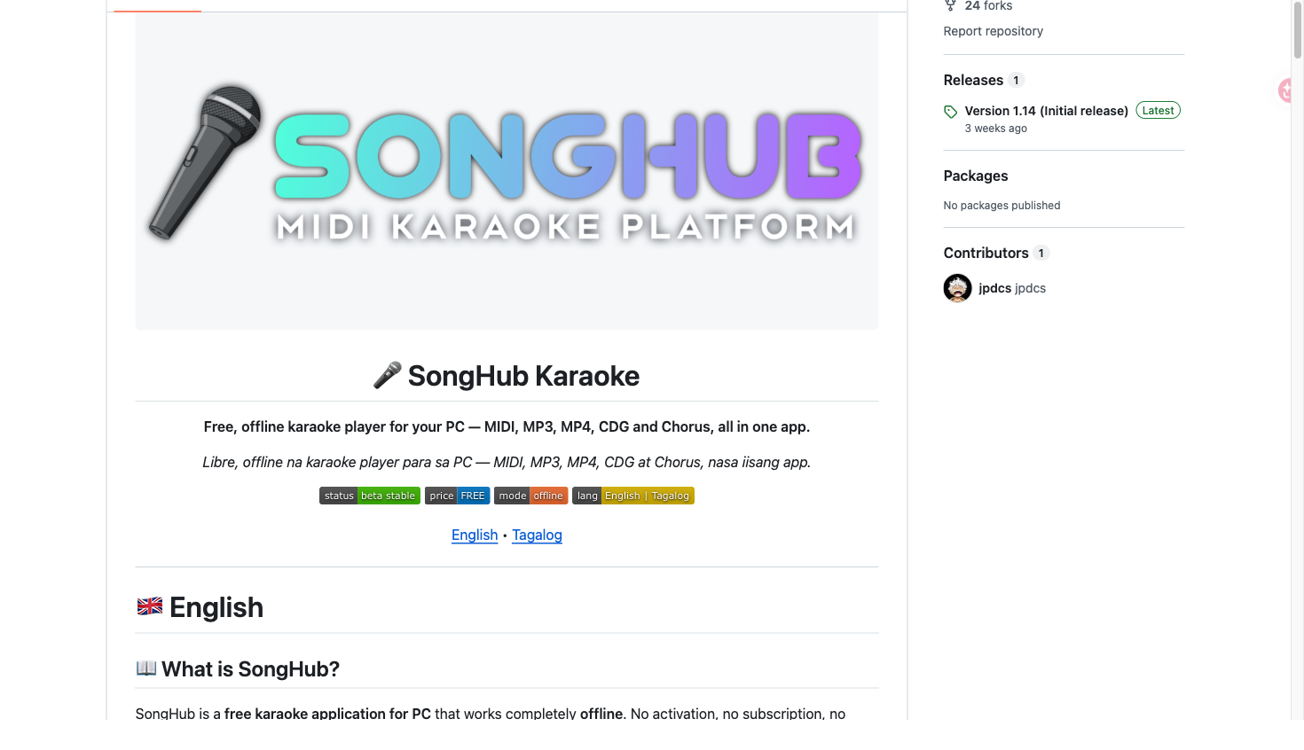 songhub github