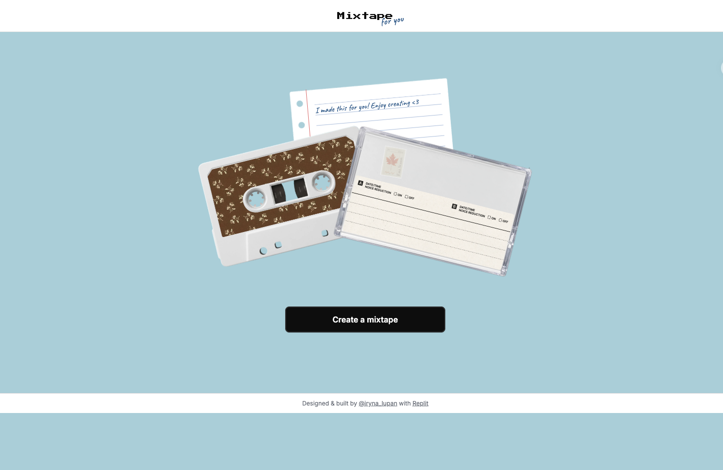 Mixtape For You