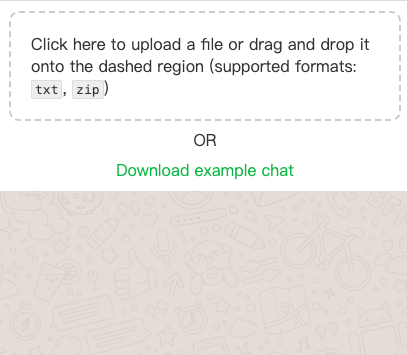 whatsapp chat parser netlify app