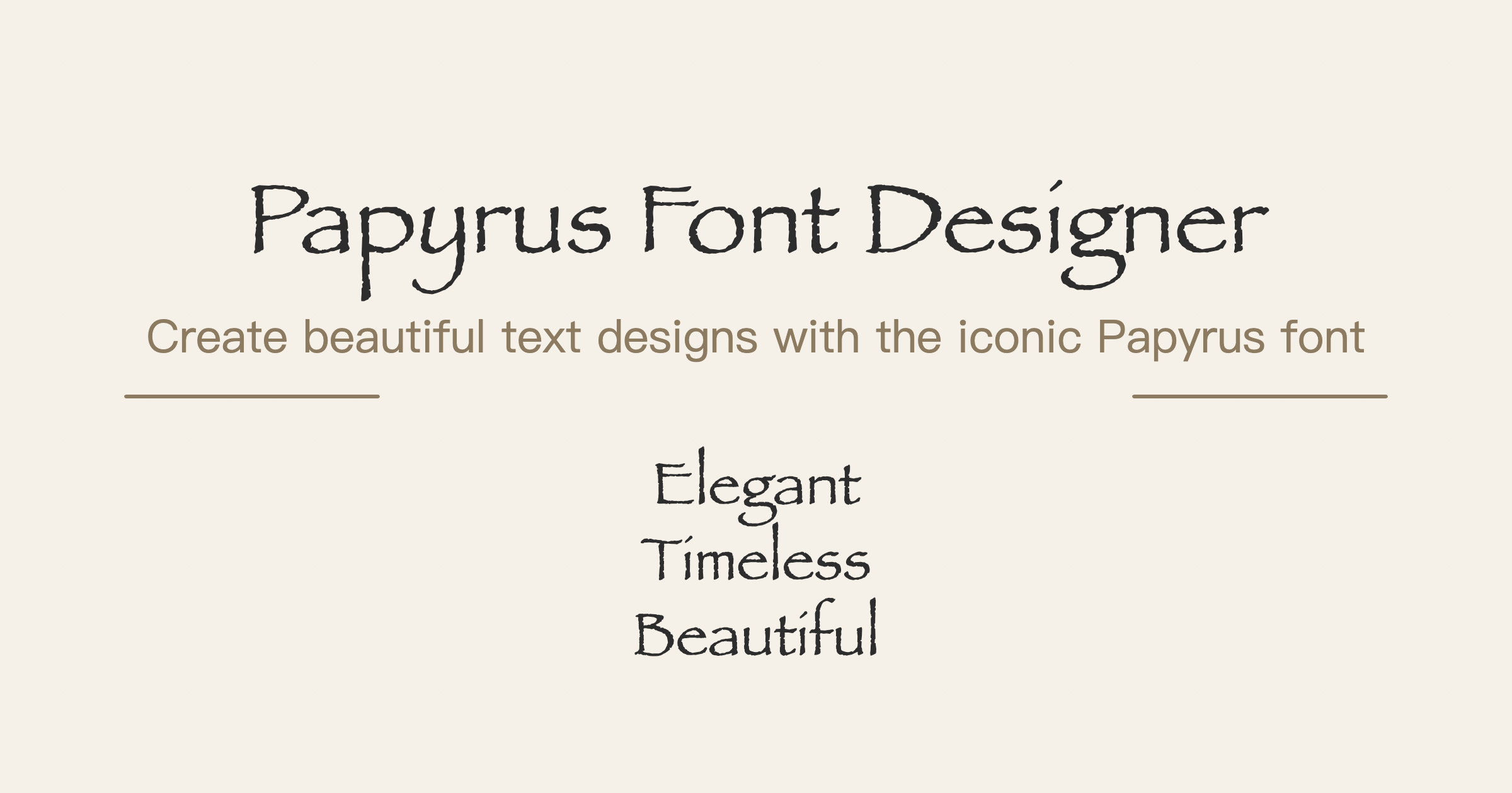 ShowGirl Font Designer