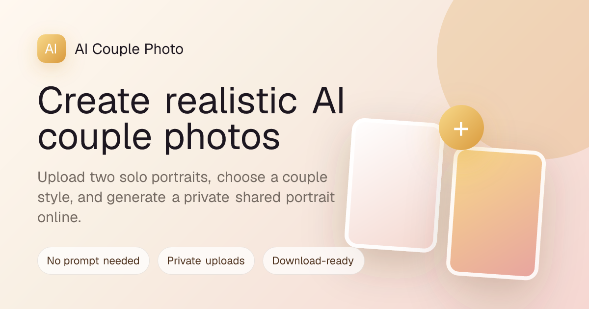 AI Couple Photo