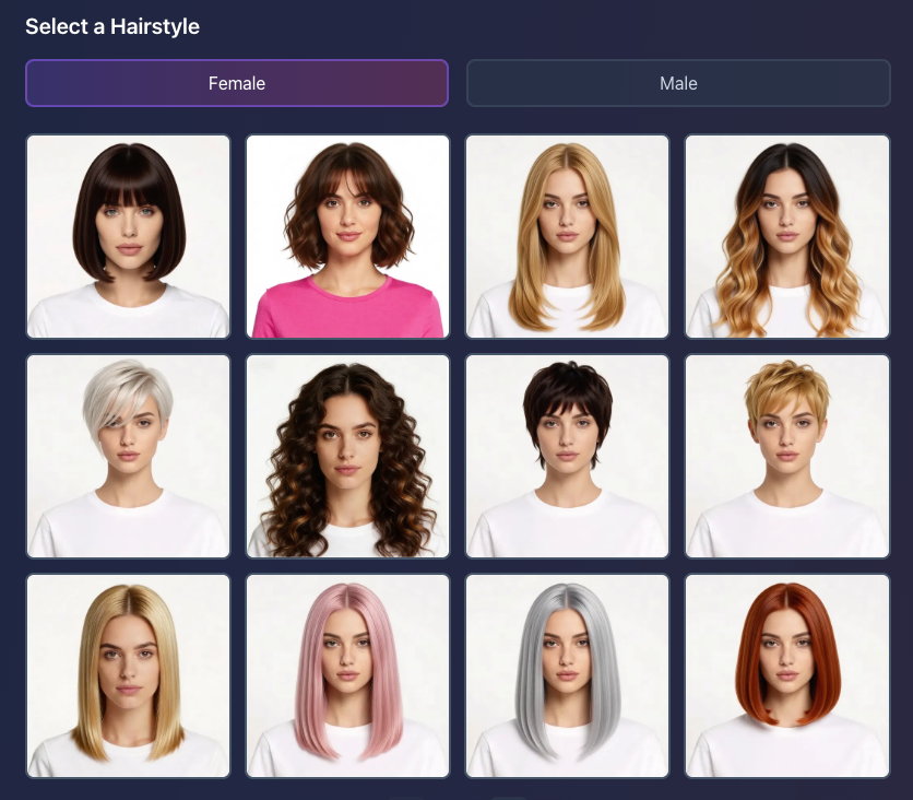AI HairStyle Changer