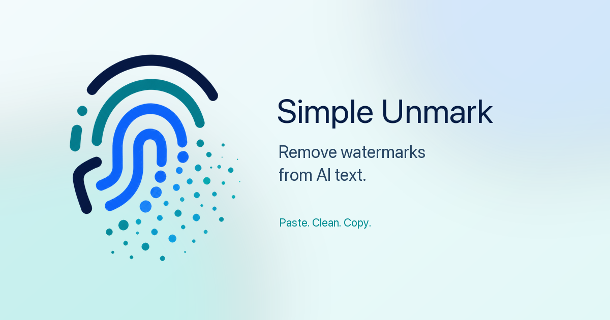 Simple Unmark