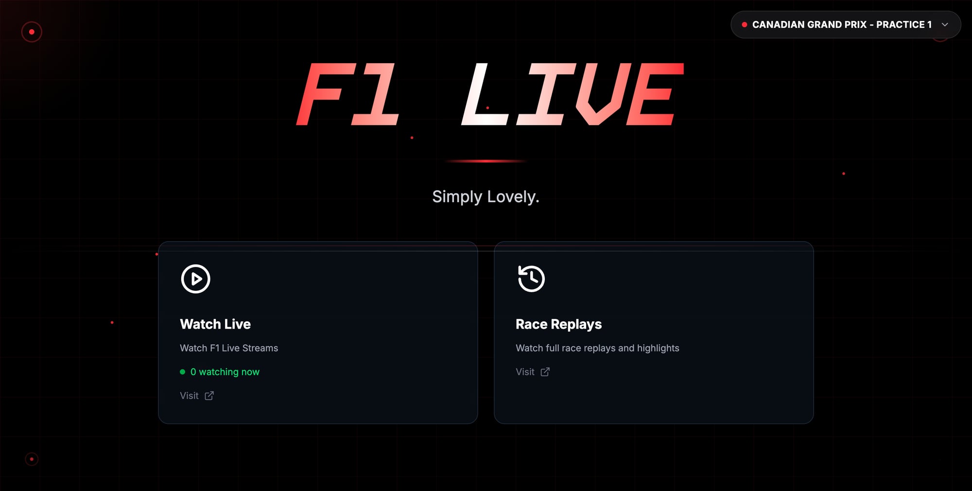 F1 Live Vercel