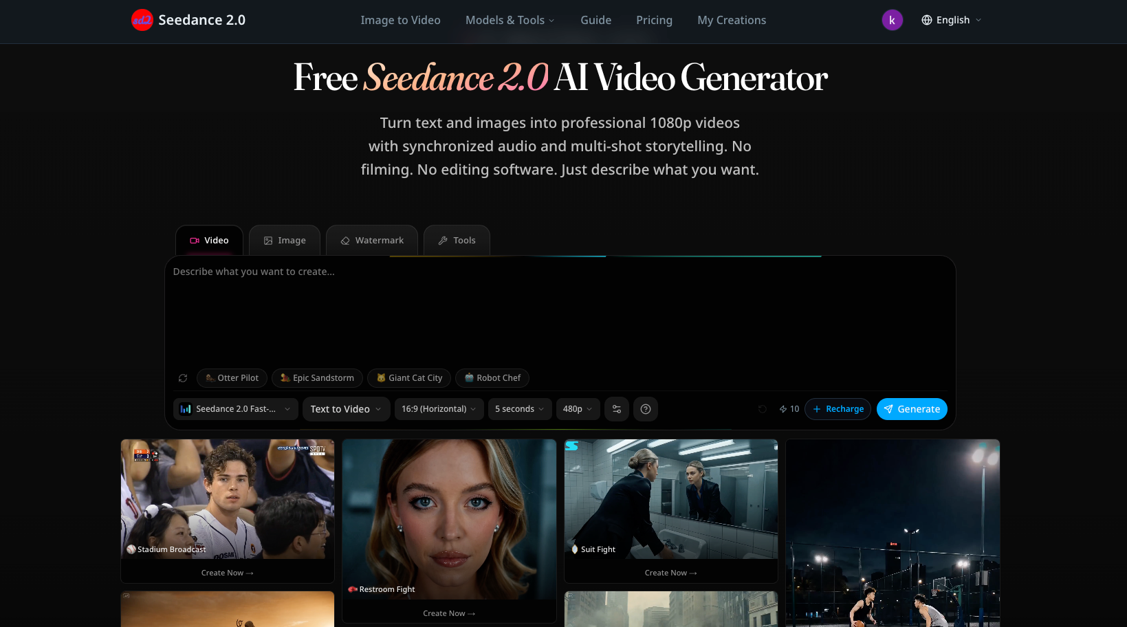 Seedance 2.0 On ClipDance