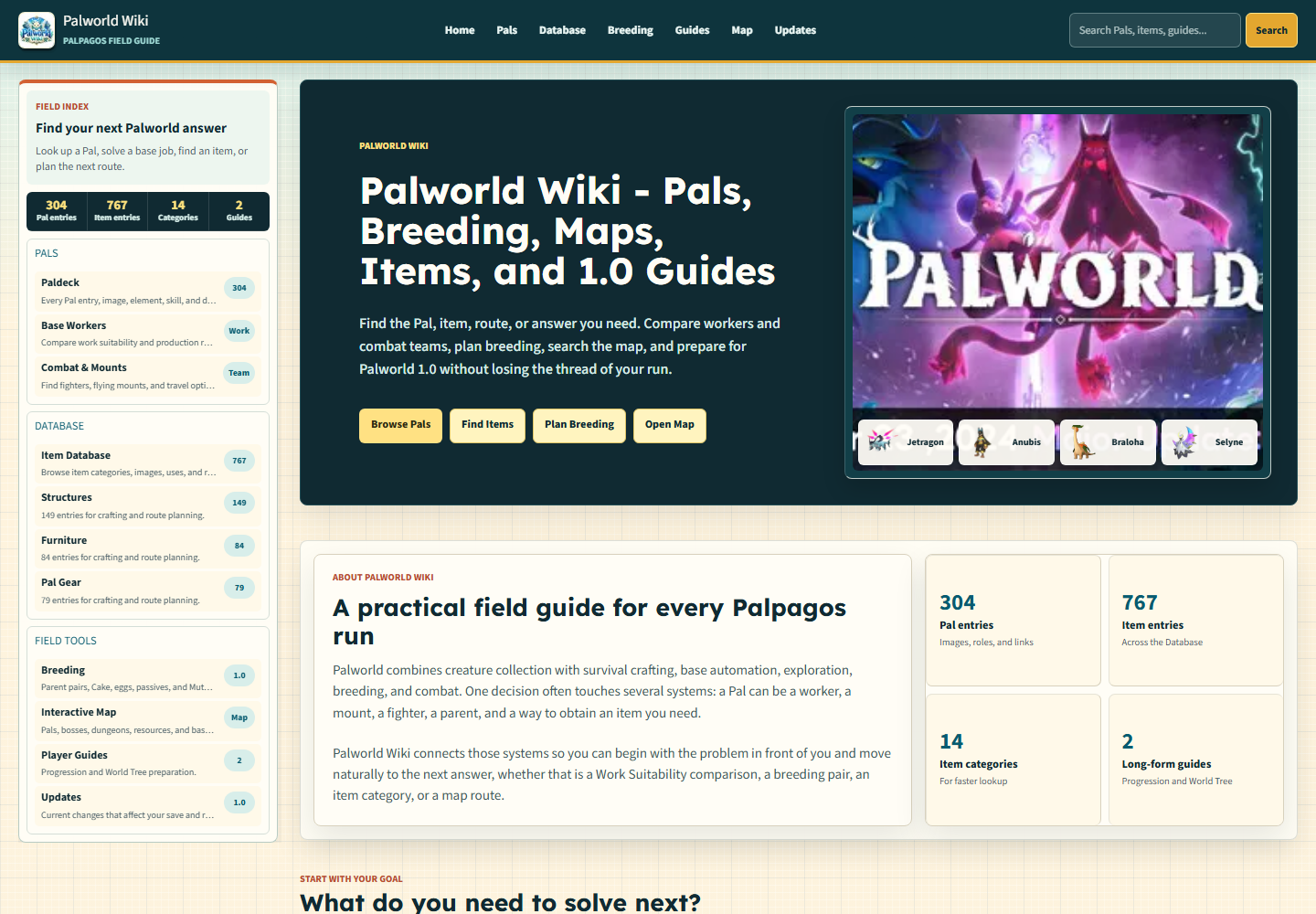 Palworld Wiki Reference Hub