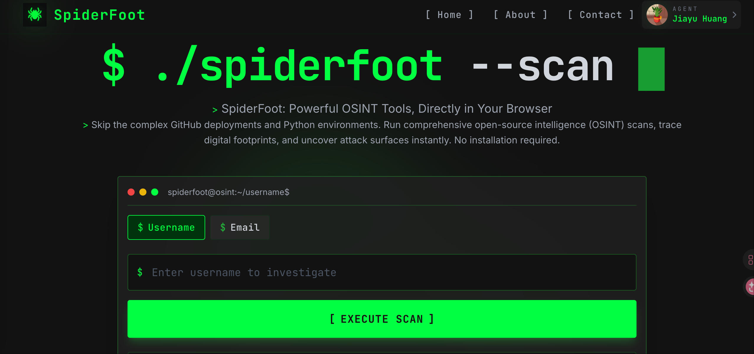 SpiderFoot