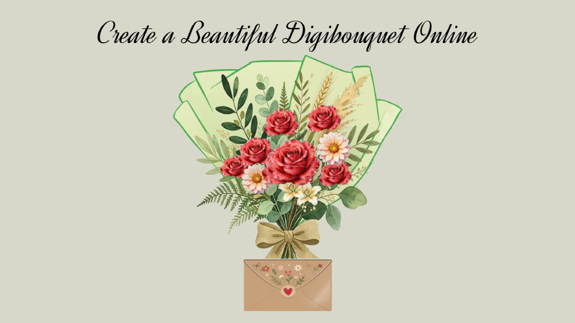 Create a Beautiful Digibouquet Online