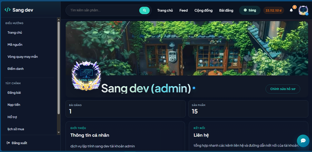 shop bá mã nguồn