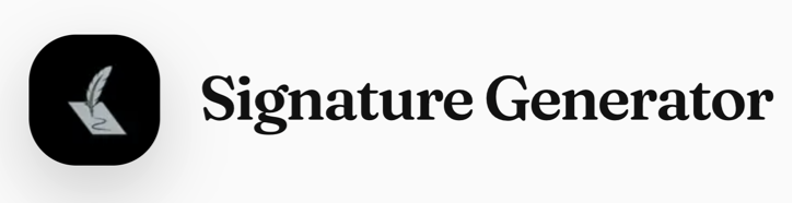 Free Signature Generator for Typed and D