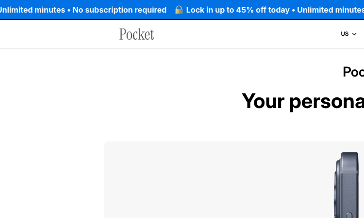 Pocket AI